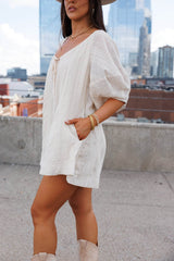 Pre-Order! Whispered Lace Romper