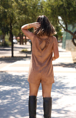 Woodstock Suede Romper