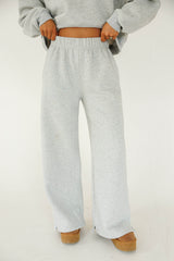 Cozy Cloud Wide Leg Sweatpants