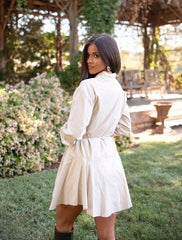 Countryside Chic Shirt Romper