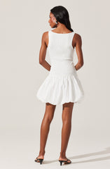 Nettie Bubble Hem Sweater Dress