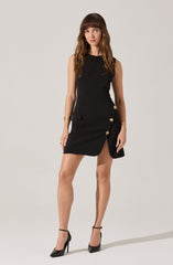 Nixie Tailored Split Skirt Dress