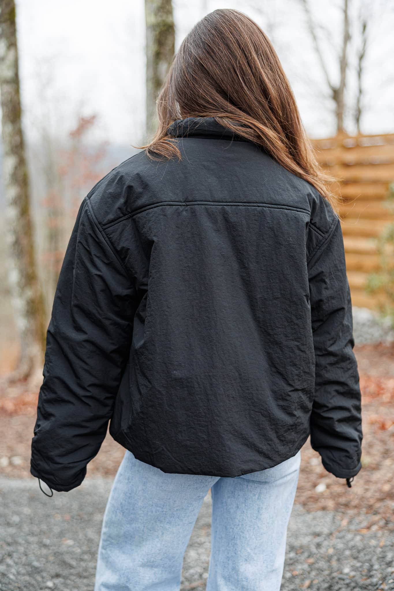 Black Ice Puffer Coat