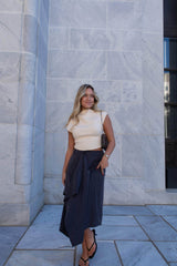 Night Agenda Asymmetrical Skirt