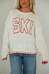 Cozy Knit Ski Sweater