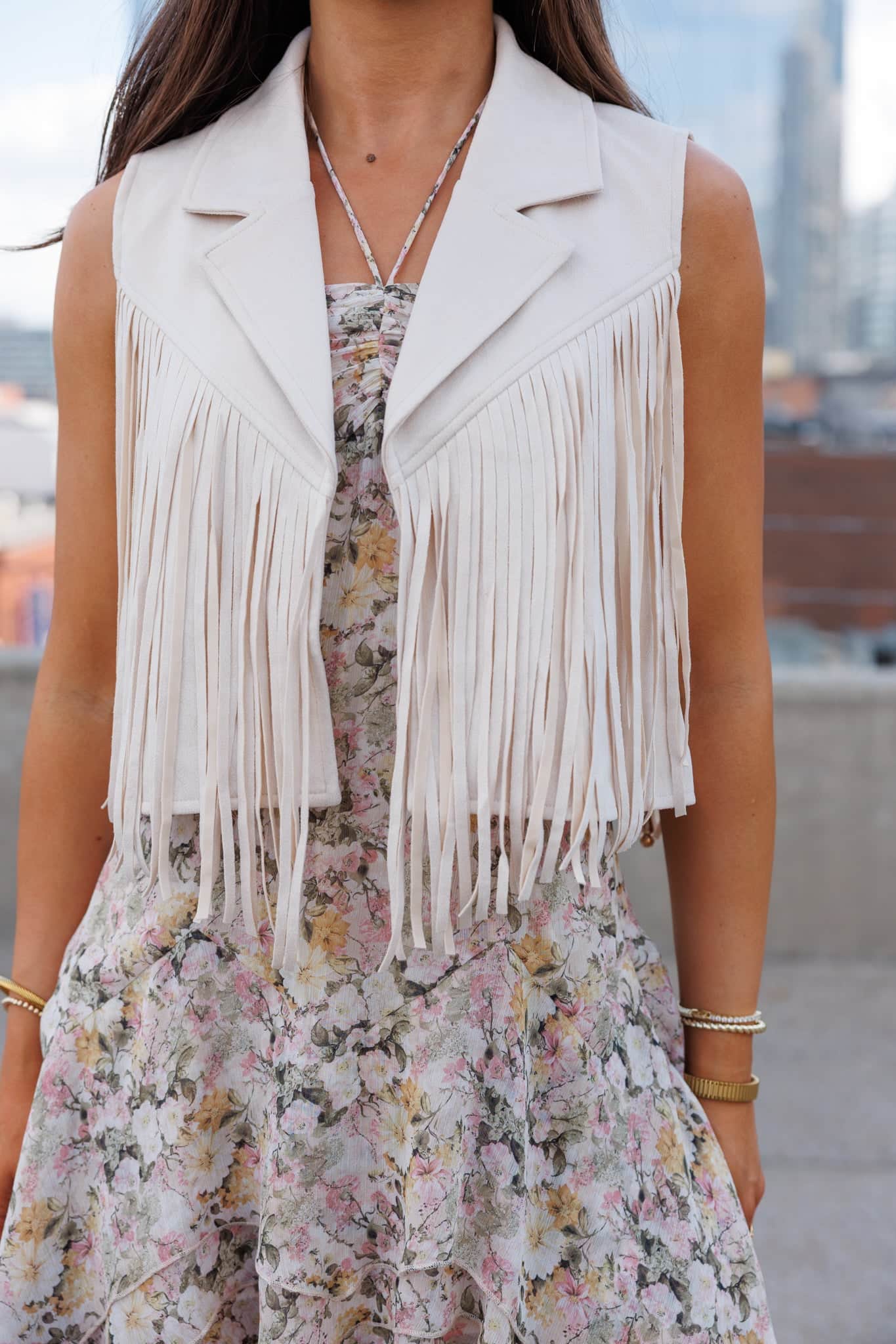 Austin Suede Fringe Vest