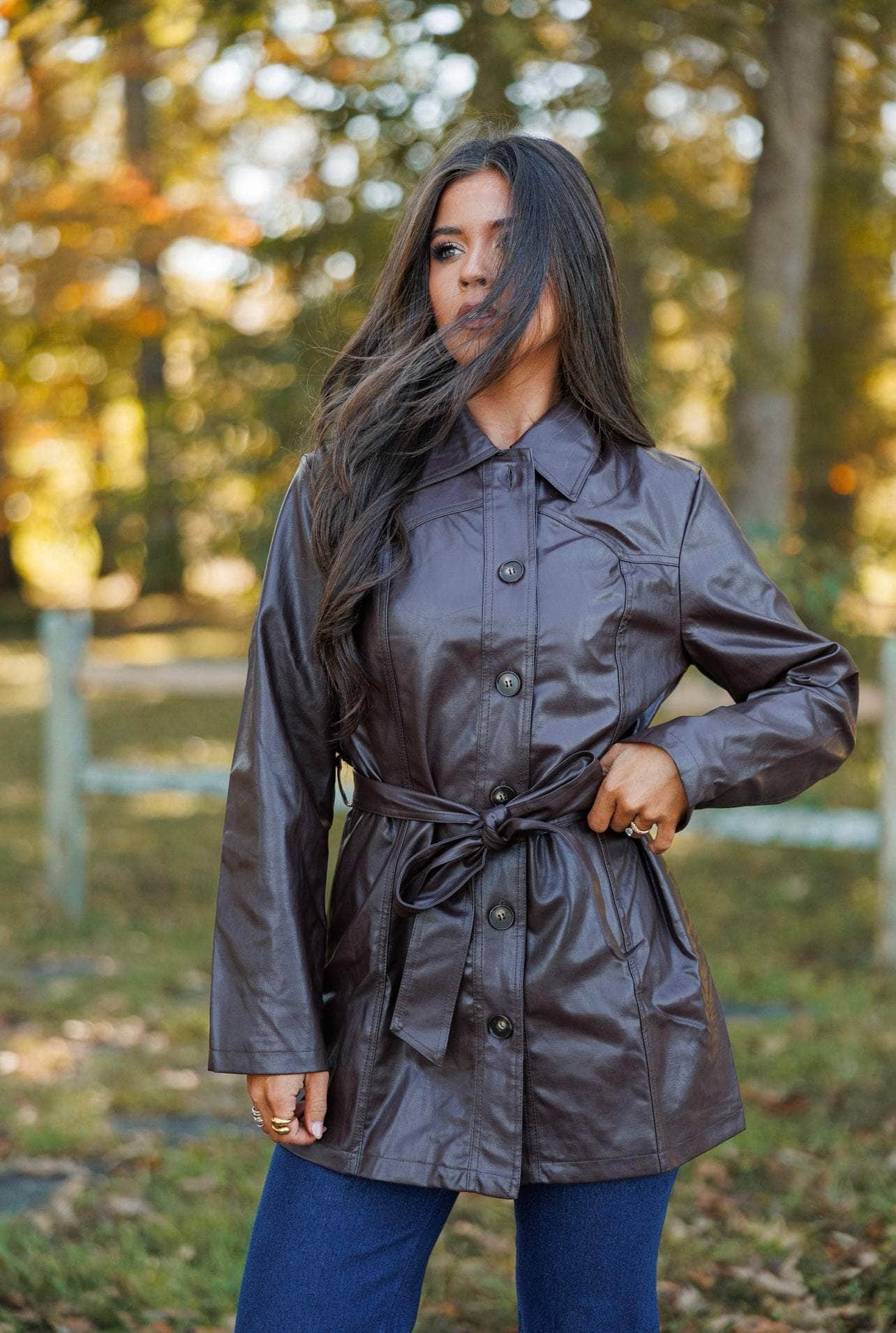 Autumn In Oxford Belted Jacket