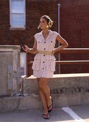 Autumn Sands Cargo Dress