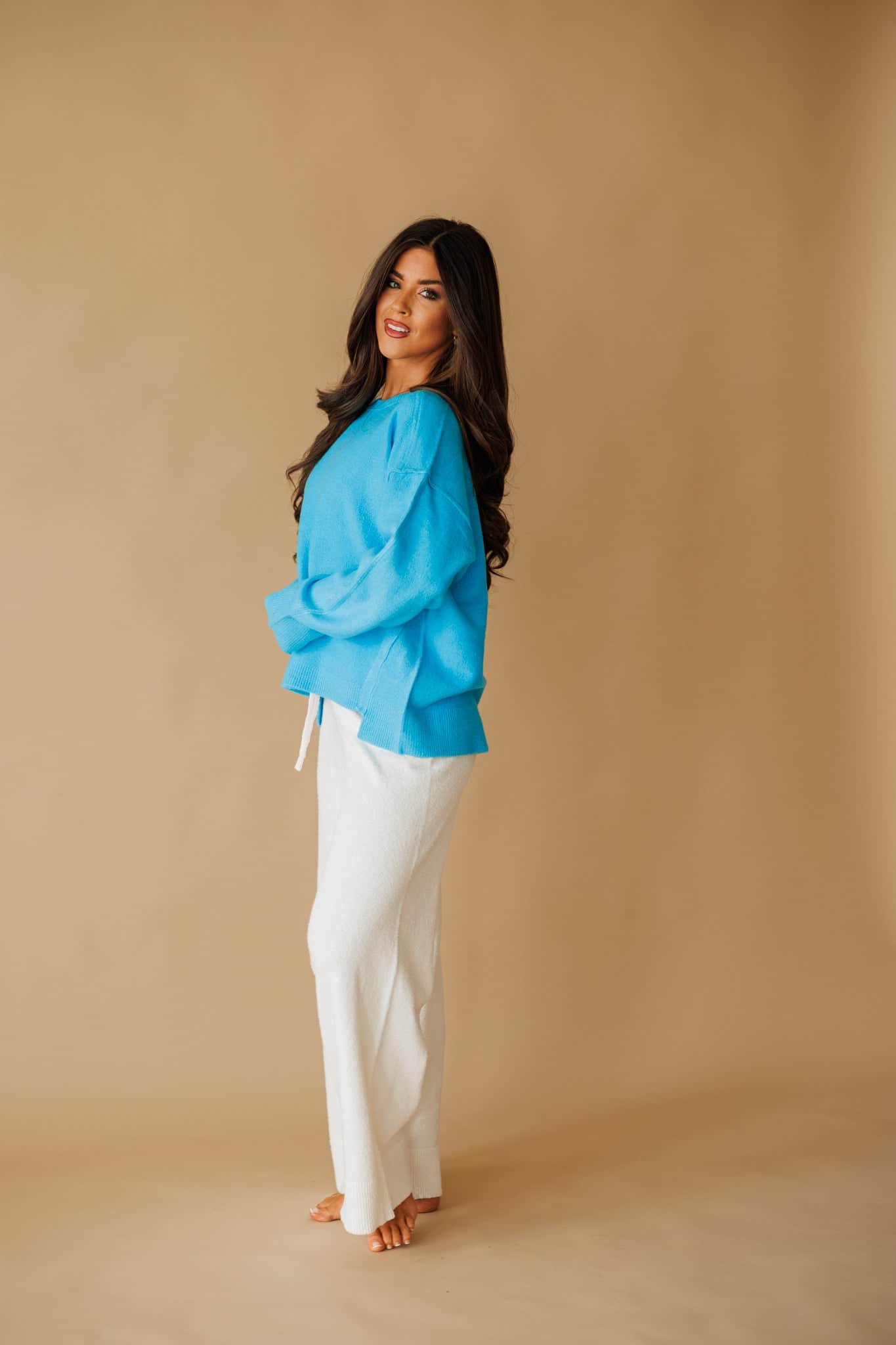 Blue Pullover Sweater