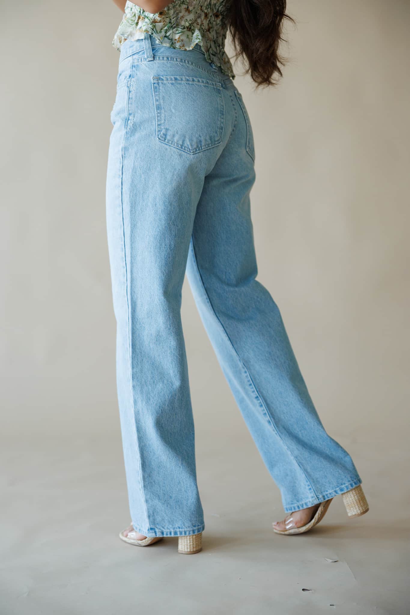 Just Black Relaxed Straight Jean