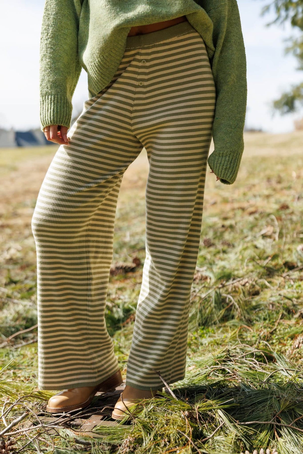 Greenhouse Striped Pants