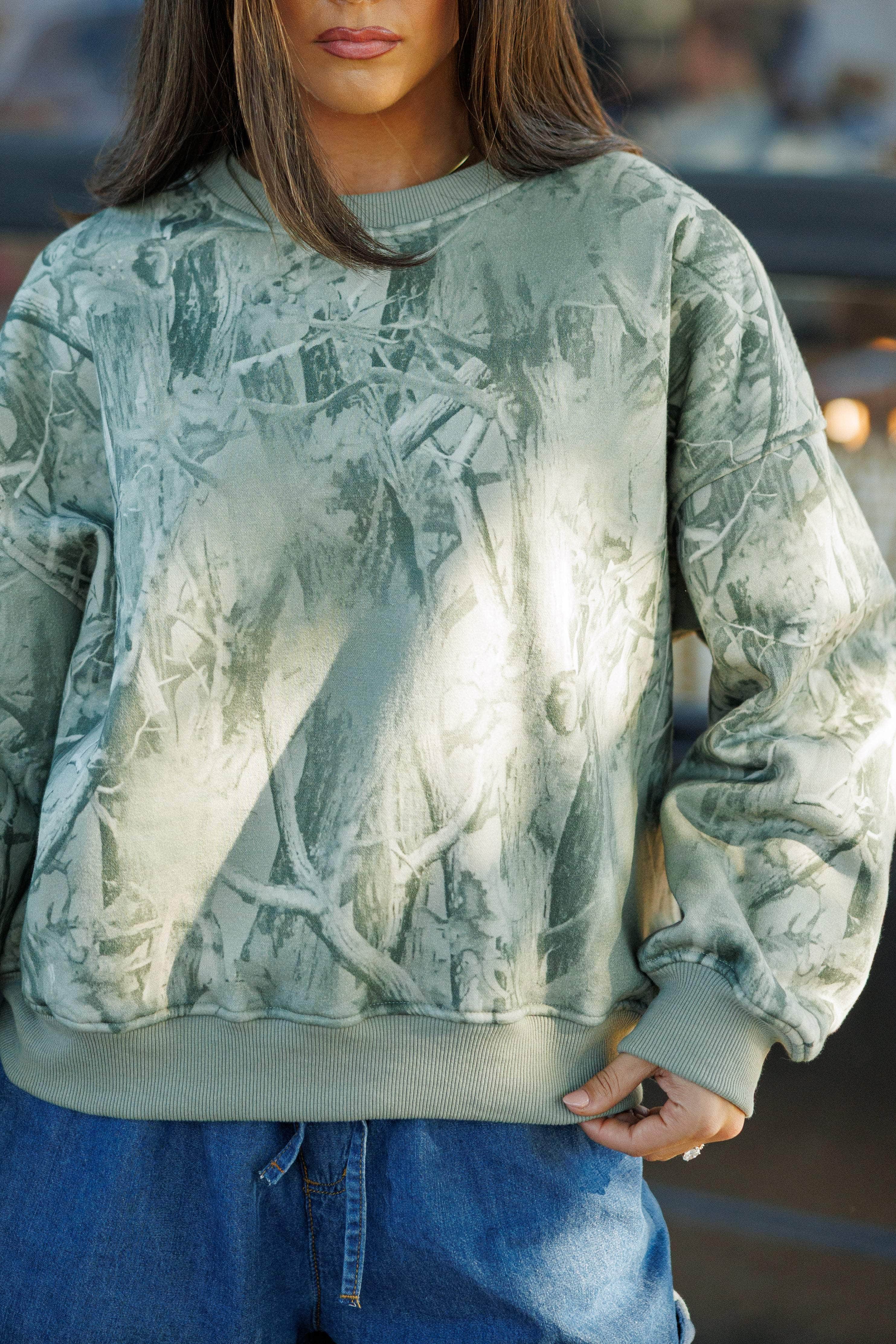 Camo Crush Sweatshirt