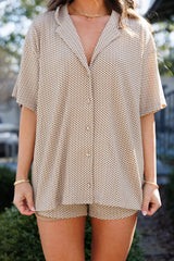 Carefree Check Top