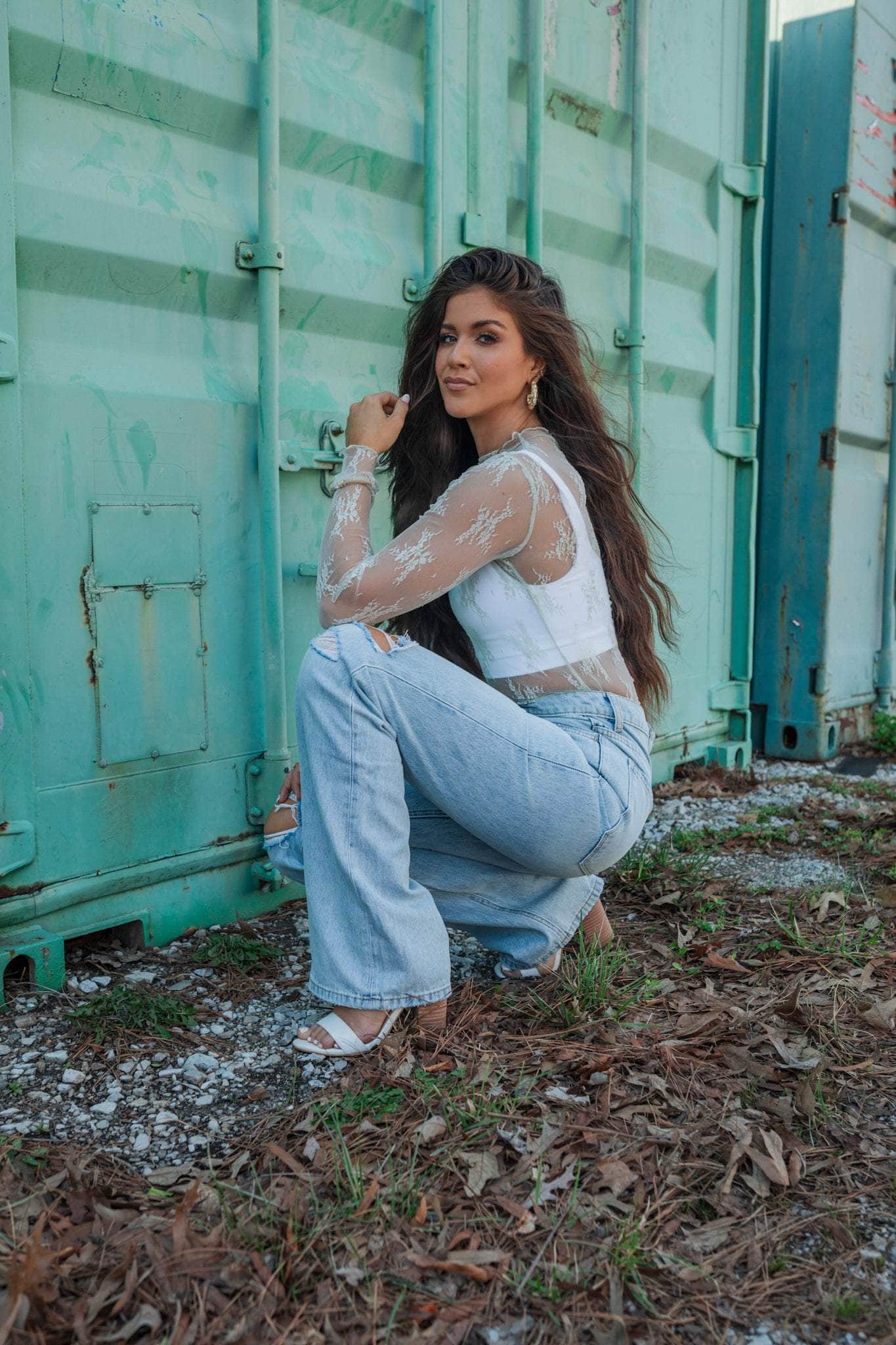 Catalina Lace Top