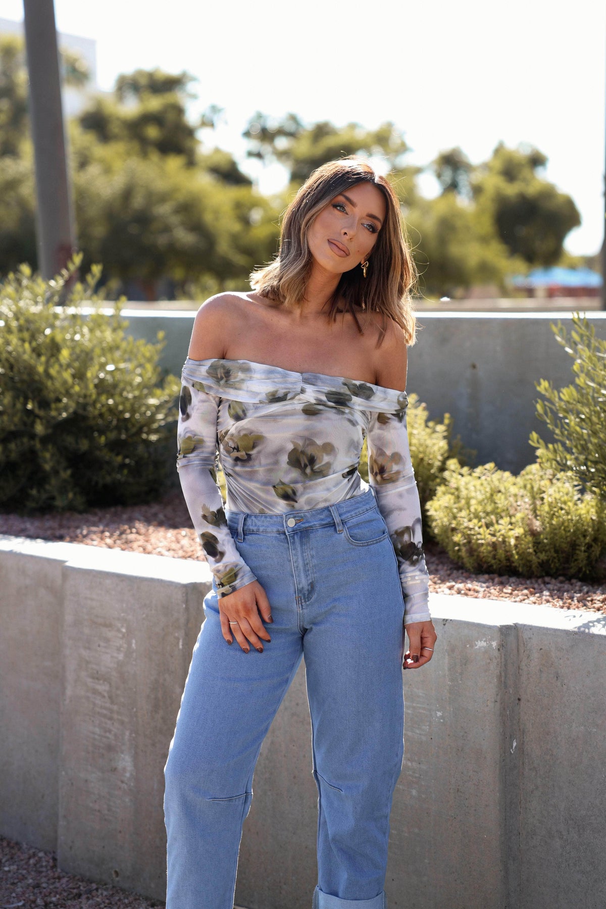 Caught In The Bloom Bodysuit