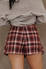 Chestnut Season Mini Skort