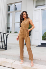 Clocking Out Jumpsuit