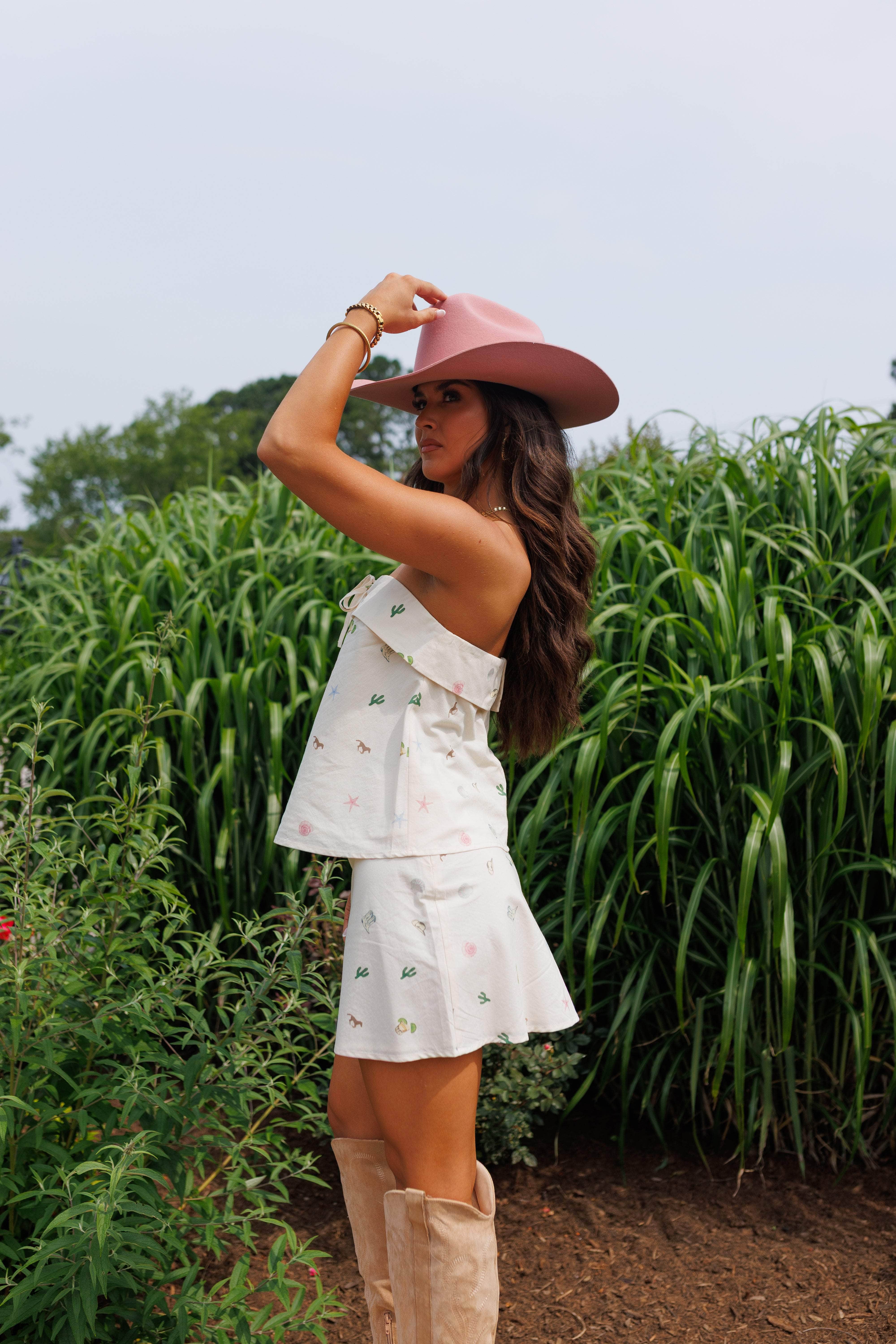 Coastal Cowgirl Strapless Top