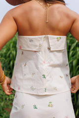 Coastal Cowgirl Strapless Top