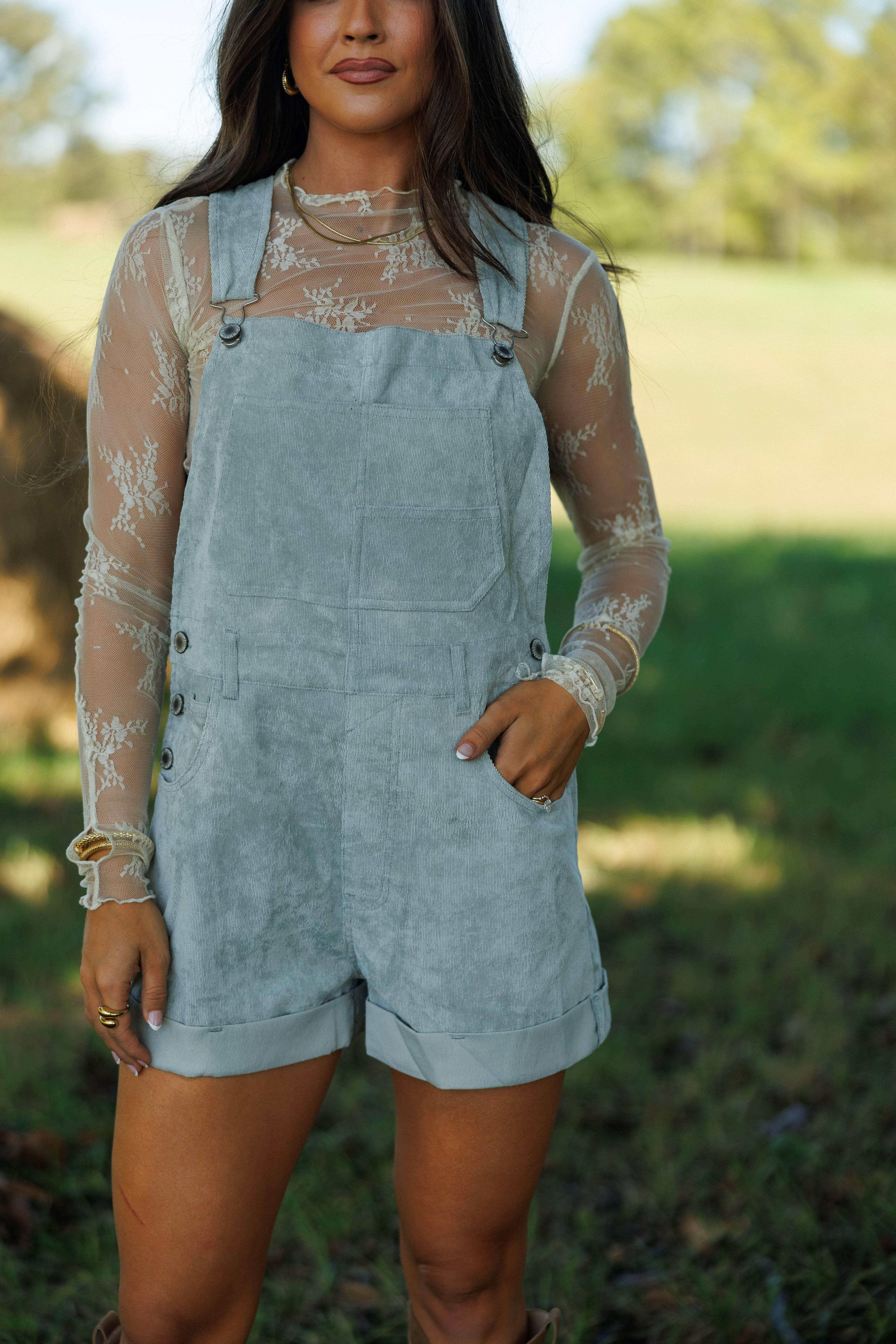 Corduroy Shortalls