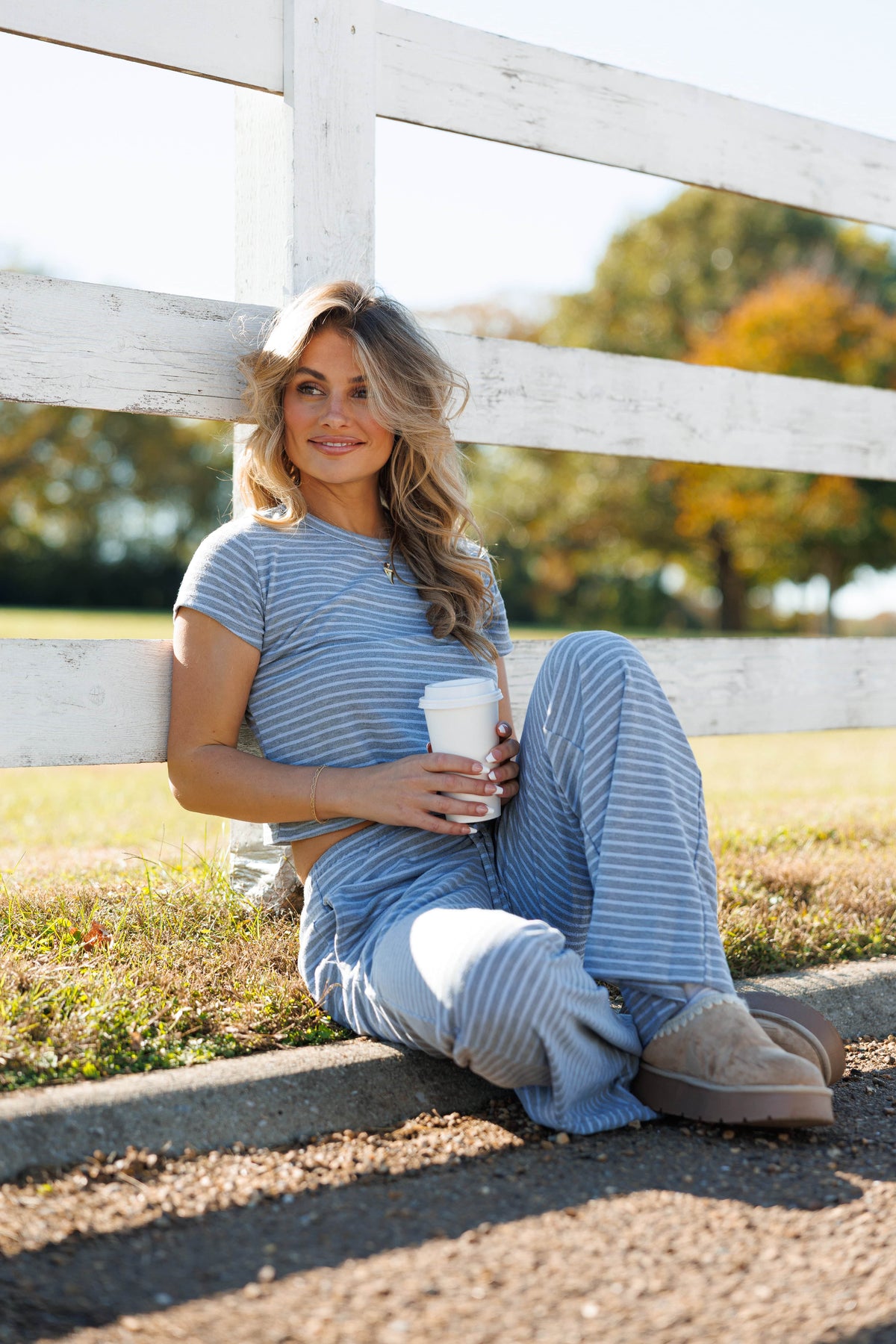 Couch Nap Striped Top