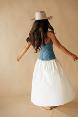 Pre-Order! Barefoot In Denim Dress