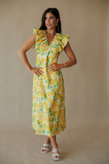 Blooming In Yellow Dress