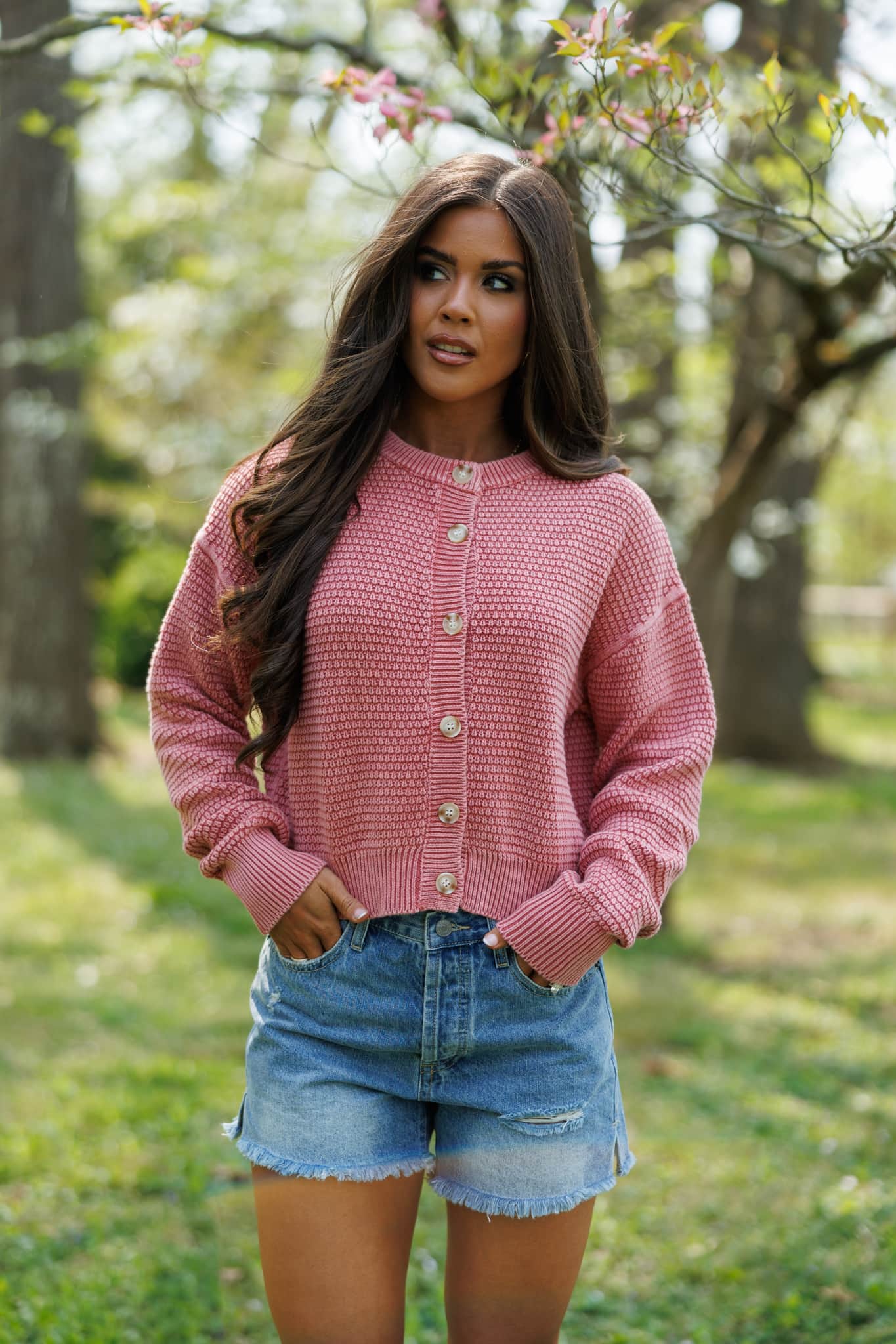 Strawberry Picking Cardigan