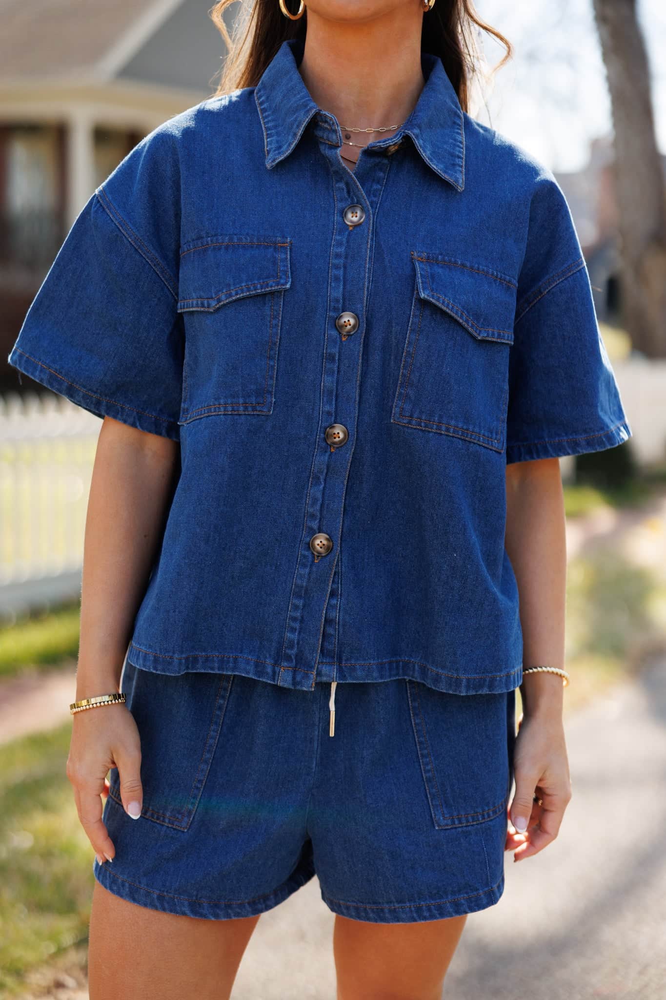Easy Living Denim Shirt