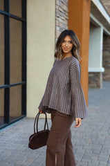 Espresso Lane Sweater