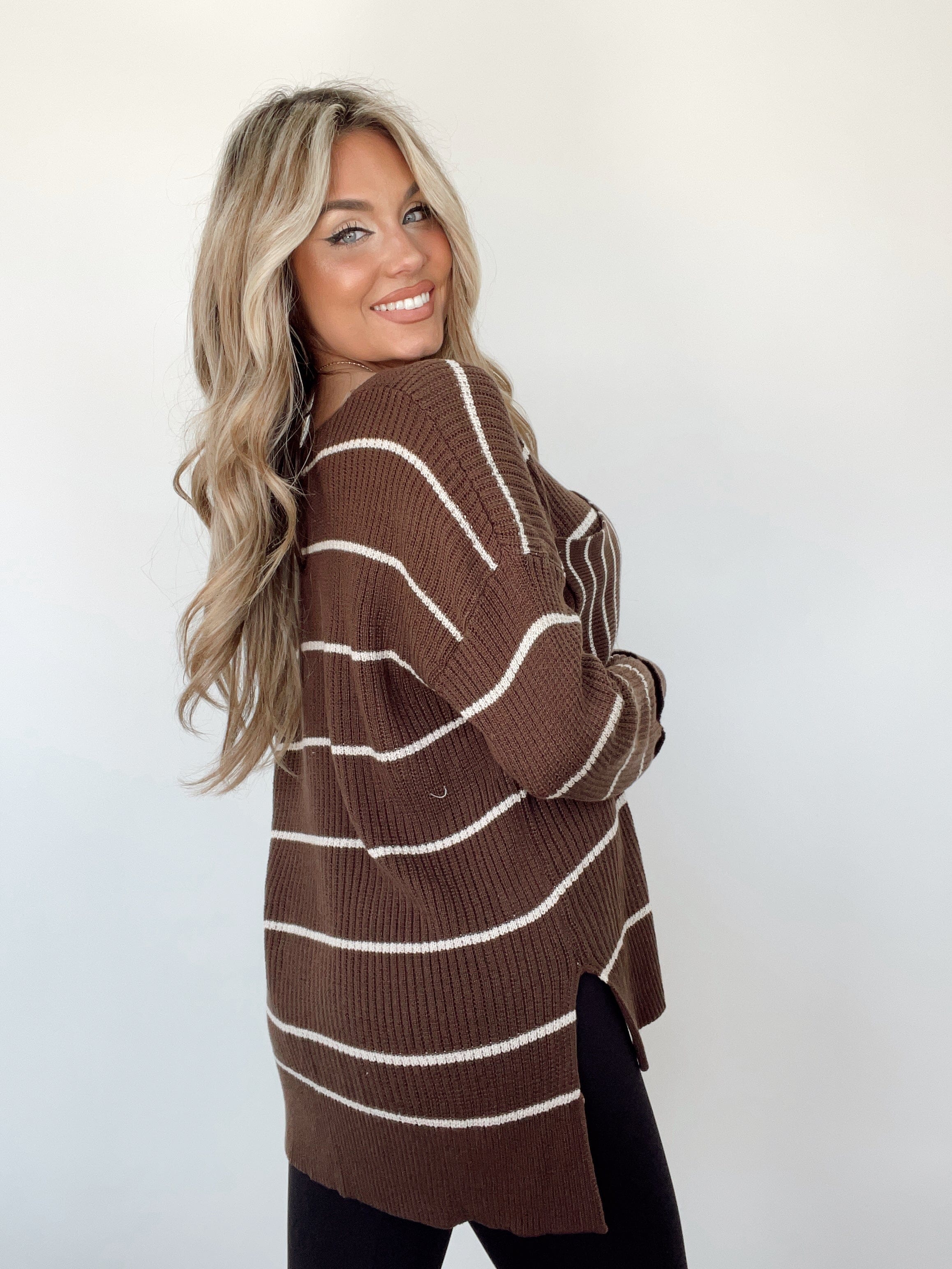 Espresso No Holding Back Sweater