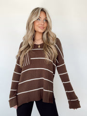 Espresso No Holding Back Sweater