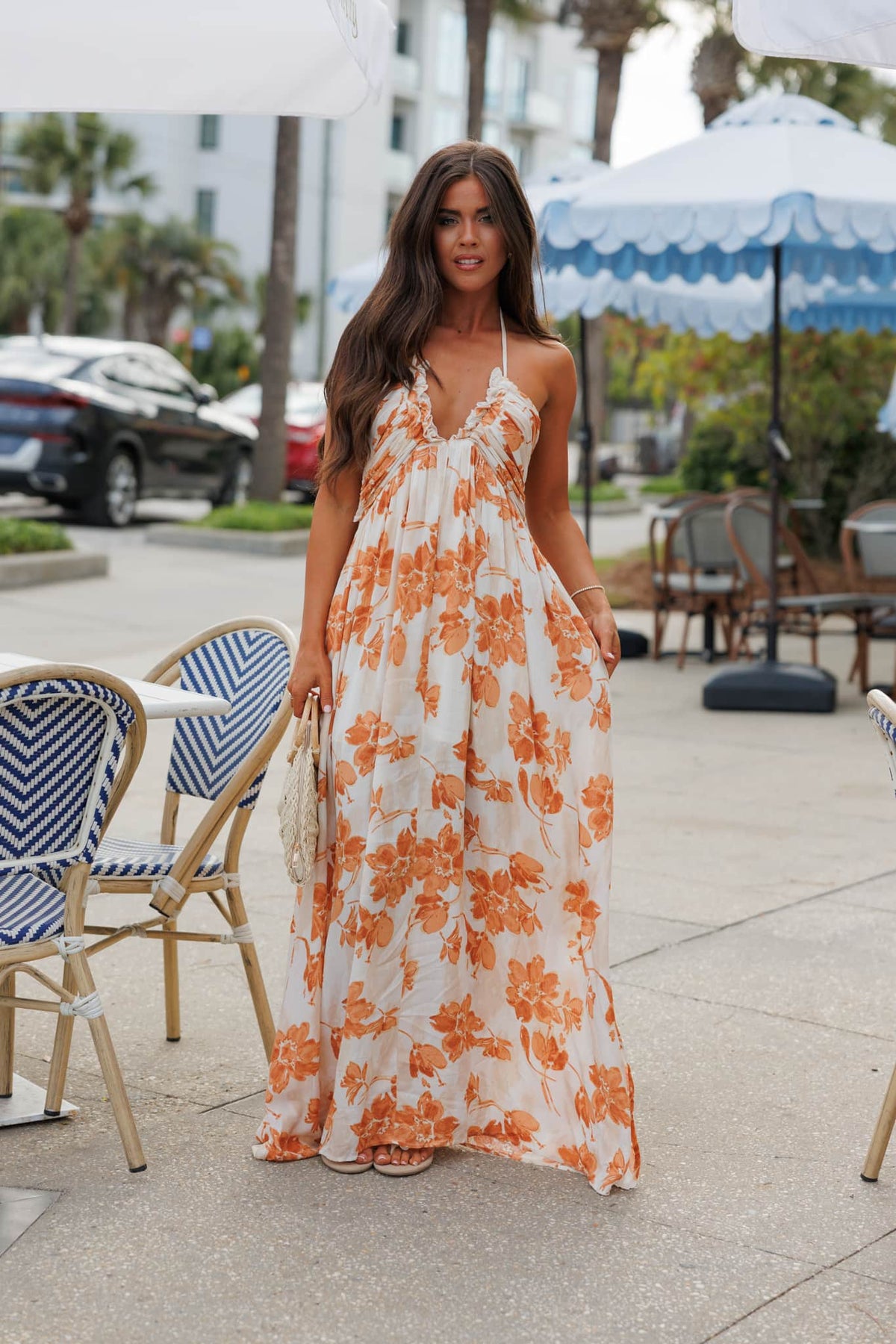Tuscany Evenings Maxi Dress