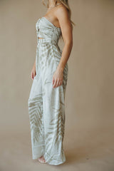 Palm Leaf Jumpsuit