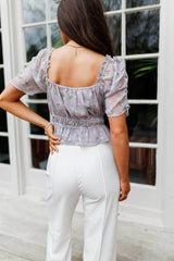 Floral Whimsy Top