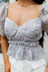 Floral Whimsy Top