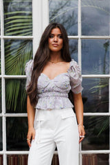 Floral Whimsy Top