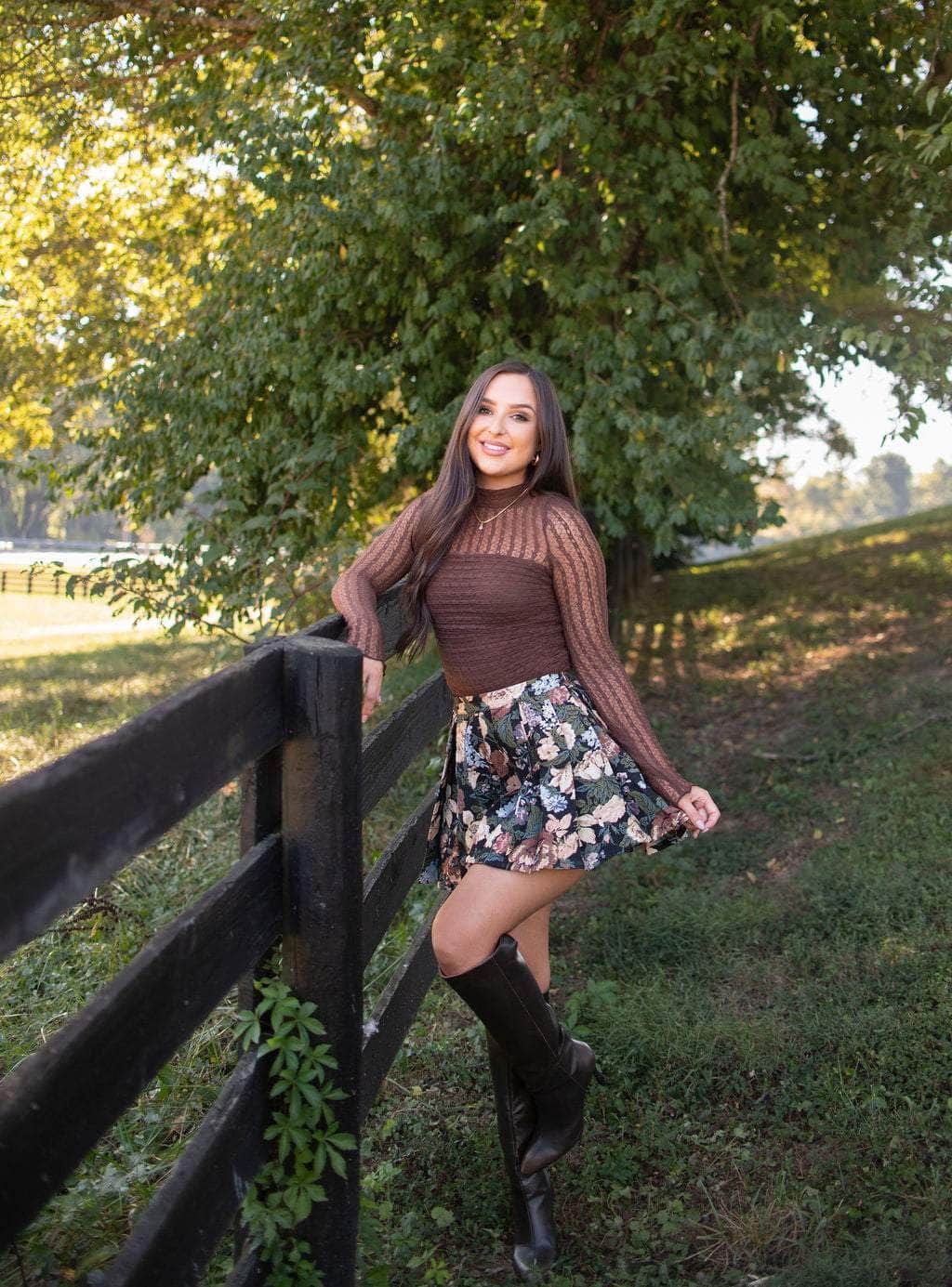 Fallen Petals Skort