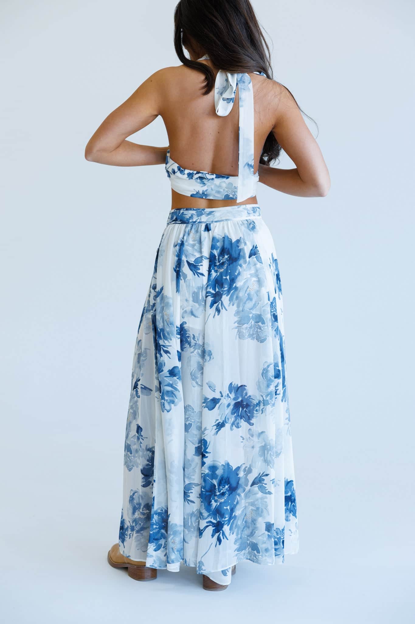 Brushstroke Blooms Skirt