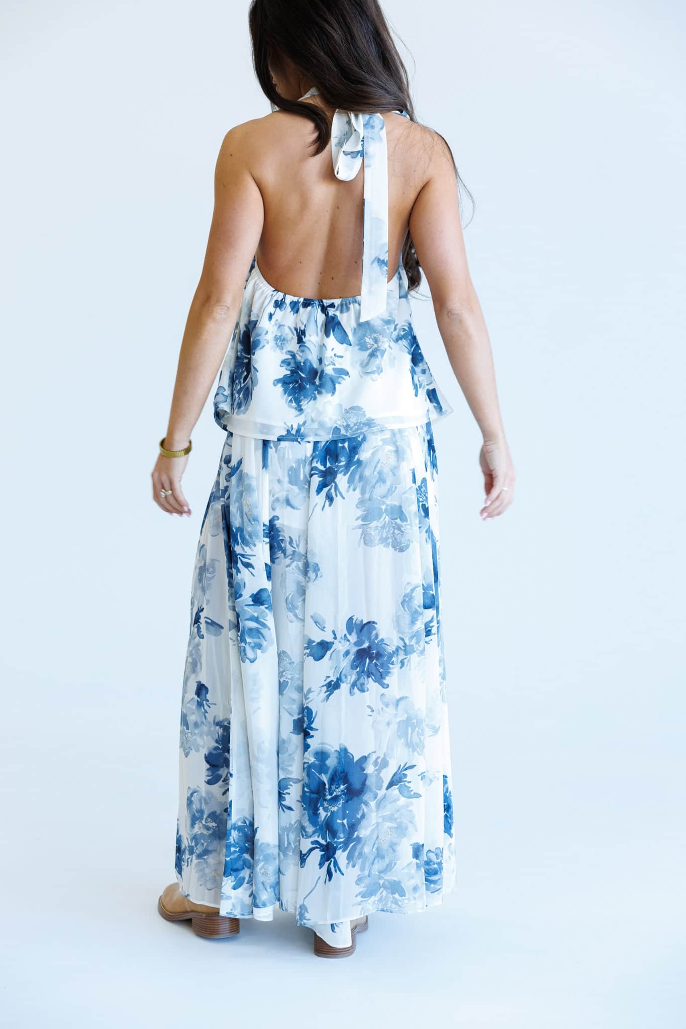 Brushstroke Blooms Top