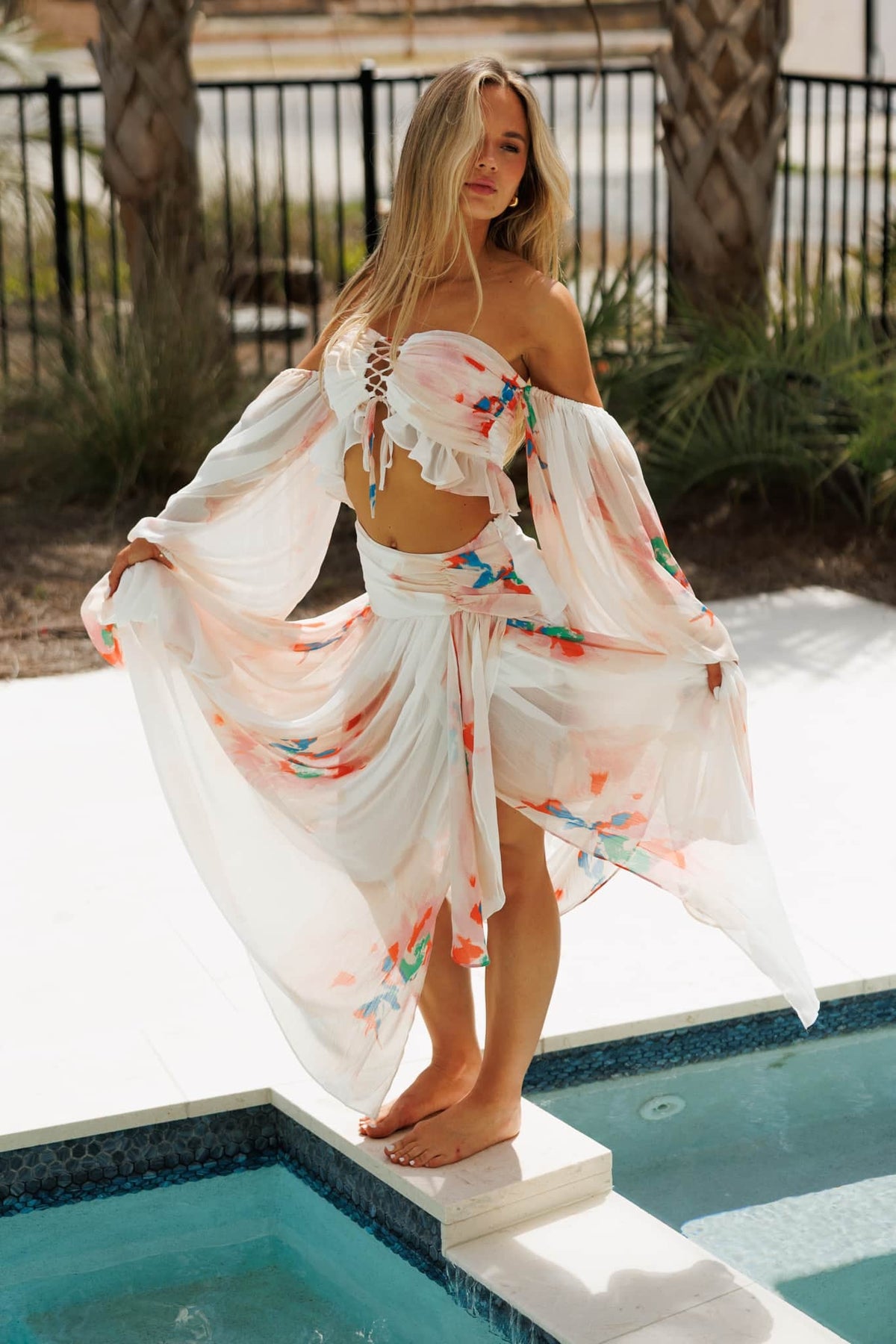 Painted Paradise Top