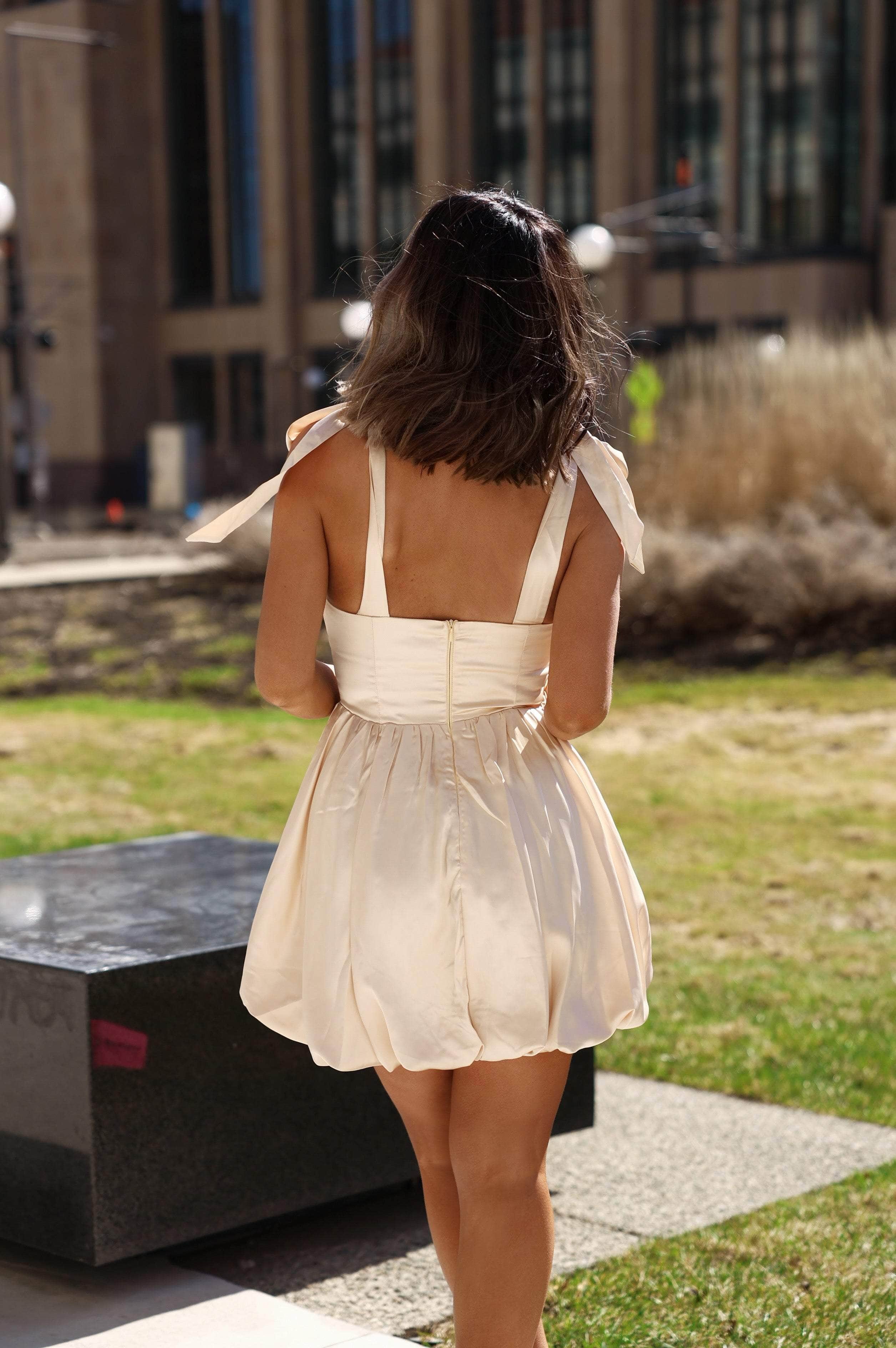 Golden Trace Dress