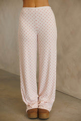 Heart Print Lounge Pants