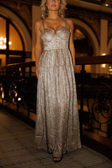Holiday Enchantment Maxi Dress