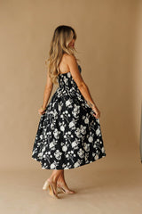 Pre-Order! Black Magnolia Dress