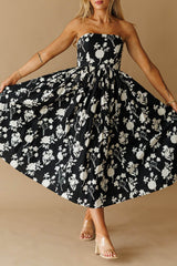 Pre-Order! Black Magnolia Dress