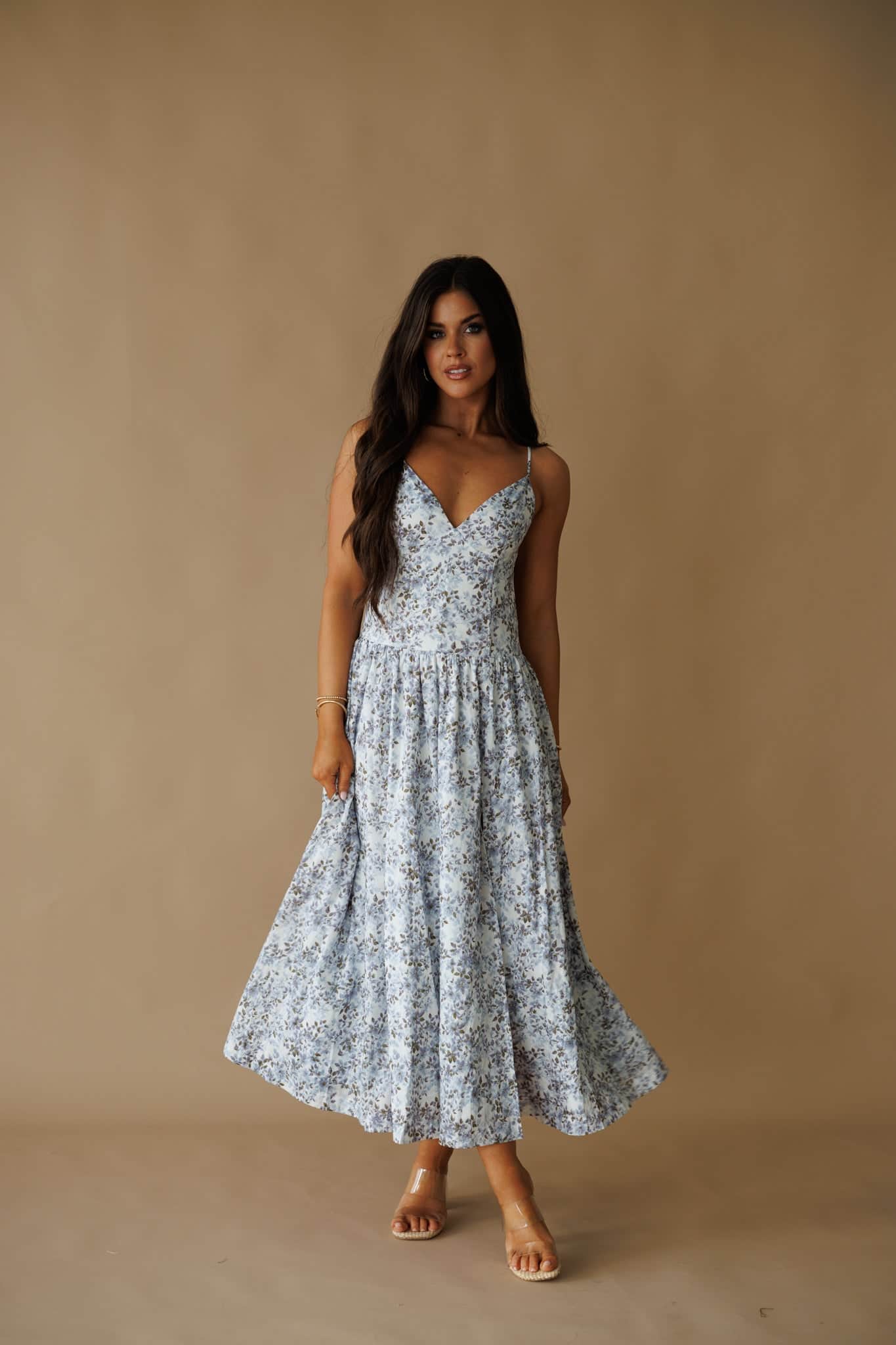 Monet Garden Midi Dress