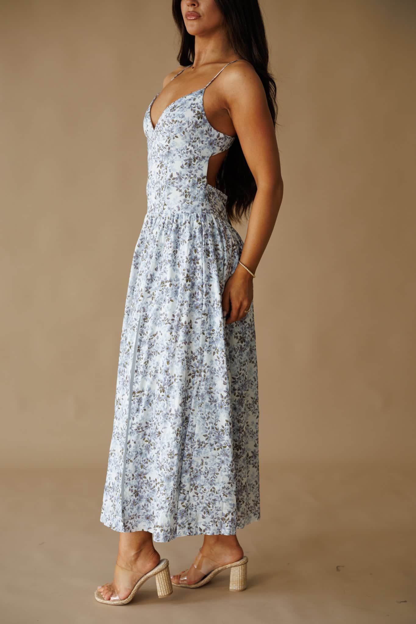 Monet Garden Midi Dress