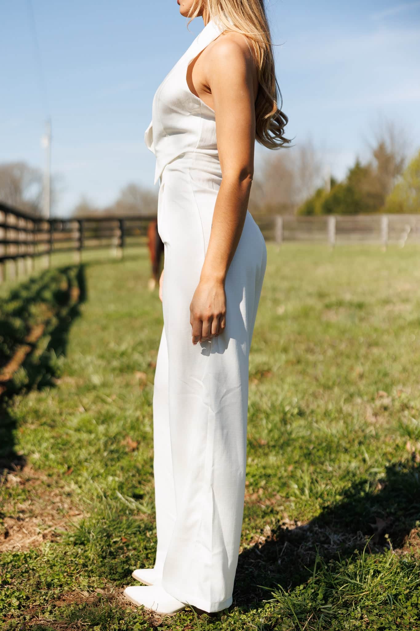 After Party Bride Jumpsuit
