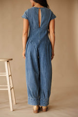 Pre-Order! Stevie Denim Jumpsuit